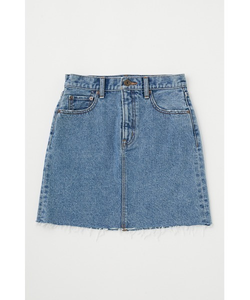 MOUSSY(マウジー)の「DENIM MINI スカート(デニムスカート・レディース・ブルー/ダークブルー・0/1/2)」の5枚目の写真