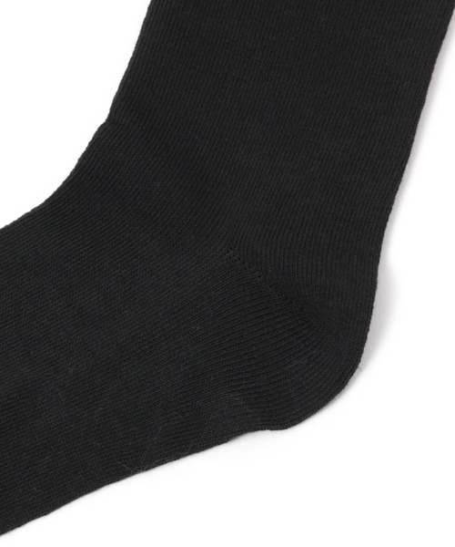 repipi armario(レピピ アルマリオ)の「サイドロゴニーハイ(ソックス/靴下・キッズ・ブラック・FREE)」の3枚目の写真