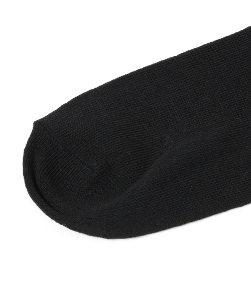 repipi armario(レピピ アルマリオ)の「サイドロゴニーハイ(ソックス/靴下・キッズ・ブラック・FREE)」の4枚目の写真