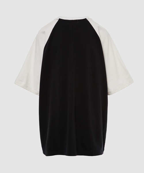 BELPER(ベルパー)の「GRAPHIC RAGLAN T(Tシャツ/カットソー・レディース・ブルー系その他/ブラック系その他・FREE)」の3枚目の写真