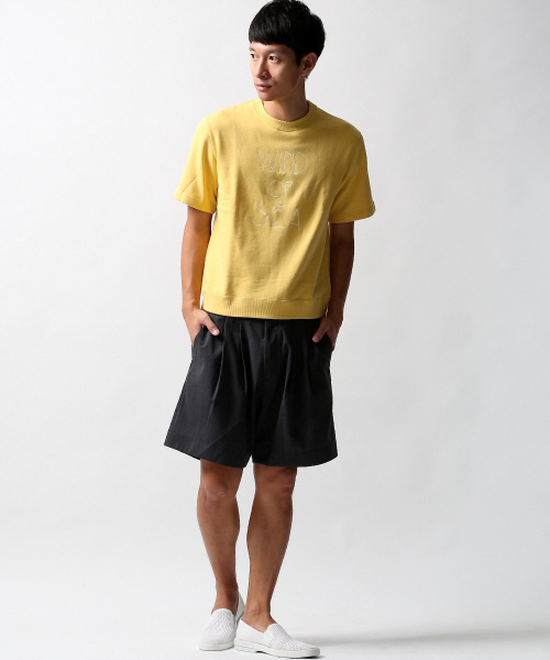 ABAHOUSE（アバハウス）の「サマーウールワイドショーツ（その他パンツ・メンズ・グレー/チャコールグレー/ネイビー・3/2）」の15枚目の写真