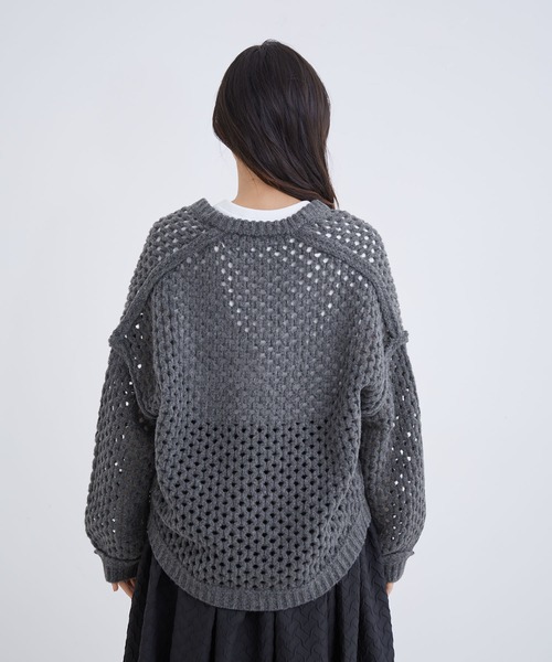 ジャイロ JAYRO ジャガードロゴニットプルオーバー （グレー） JAYRO(ジャイロ) ニット/セーター通販｜J'aDoRe JUN ONLINE