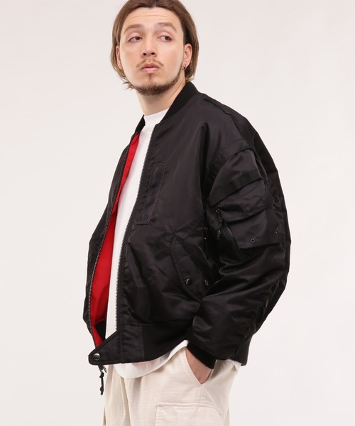 MANASTASH（マナスタッシュ）の「MANASTASH×AVIREX マナスタッシュ×アヴィレックス　FIELD L-2 フィールドL-2（ミリタリージャケット・メンズ・セージグリーン/ブラック・M/L/XL）」の8枚目の写真