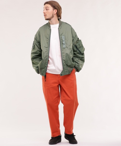 MANASTASH（マナスタッシュ）の「MANASTASH×AVIREX マナスタッシュ×アヴィレックス　FIELD L-2 フィールドL-2（ミリタリージャケット・メンズ・セージグリーン/ブラック・M/L/XL）」の5枚目の写真