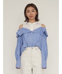 LILY BROWN（リリーブラウン）の「レイヤードブラウス（シャツ