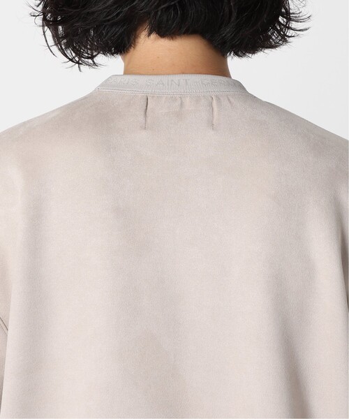 PARIS SAINT-GERMAIN（パリサンジェルマン）の「【Paris Saint-Germain】フェイクスウェード クルーネック スウェット（スウェット・メンズ・ブラック/ライトグレー/キャメル・MEDIUM/LARGE/X-LARGE/SMALL）」の12枚目の写真