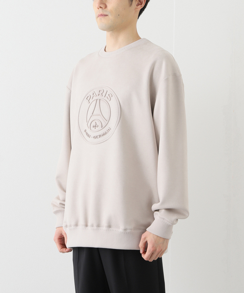 【爆売りセール開催中！】 Paris クルーネック Saint-Germain】フェイクスウェード トップス