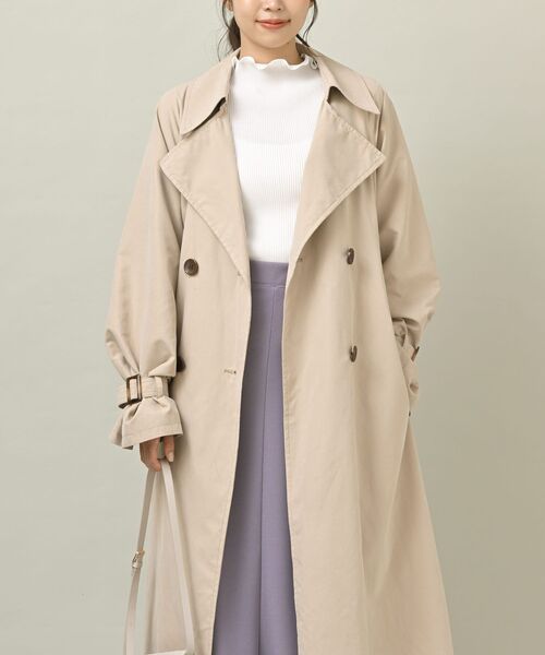 rps（アールピーエス）の「キャンディスリーブＢＩＧトレンチコート（トレンチコート・レディース・ベージュ/ベージュ系その他・M）」の12枚目の写真