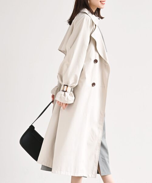 rps（アールピーエス）の「キャンディスリーブＢＩＧトレンチコート（トレンチコート・レディース・ベージュ/ベージュ系その他・M）」の15枚目の写真