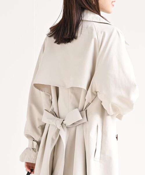 rps（アールピーエス）の「キャンディスリーブＢＩＧトレンチコート（トレンチコート・レディース・ベージュ/ベージュ系その他・M）」の16枚目の写真