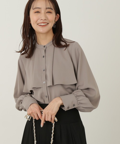 N.Natural beauty basic - N.今期新品♡ケープディティール長袖ブラウス N.（N. Natural Beauty Basic）（エヌエヌナチュラル