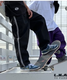 【Dickies】SIDE LINE PLEATED WIDE PANT