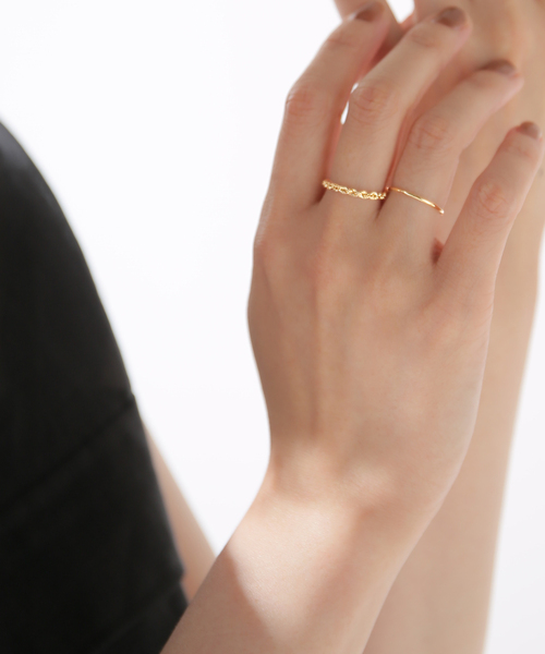 IENA（イエナ）の「【les bonbon/ル ボンボン】delight リング YG（リング・レディース・ゴールド・13/FREE/11）」の4枚目の写真