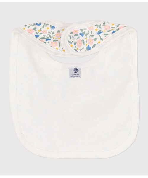 PETIT BATEAU(プチバトー)の「プリントサークルスタイ(スタイ/よだれかけ・キッズ・オフホワイト・ONE SIZE)」の4枚目の写真