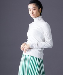 ボトルハイネック長袖Tシャツ UVカット <Le temps riche>