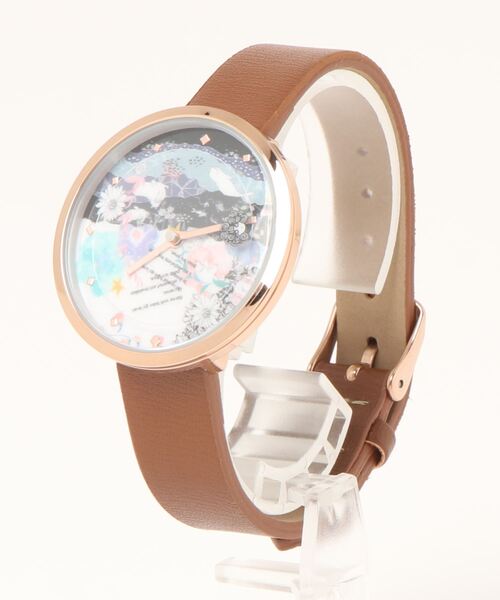 ScoLar（スカラー）の「SJ-020：ローリングロゴウォッチ（アナログ腕時計・レディース・ブラック/ブラウン・FREE）」の16枚目の写真