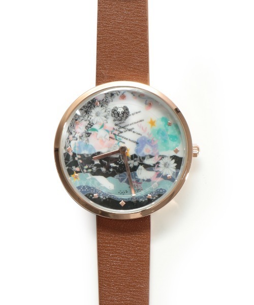 ScoLar（スカラー）の「SJ-020：ローリングロゴウォッチ（アナログ腕時計・レディース・ブラック/ブラウン・FREE）」の13枚目の写真