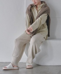 新品 TODAYFUL Easy Rib Knit Pants 36 パンツ