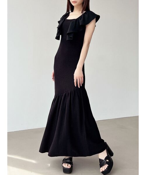 RESEXXY（リゼクシー）の「ツイストデザイン厚底サンダル（サンダル・レディース・ホワイト/ブラック・SMALL/MEDIUM/LARGE）」の8枚目の写真