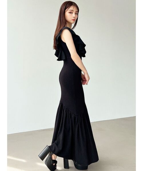 RESEXXY（リゼクシー）の「ツイストデザイン厚底サンダル（サンダル・レディース・ホワイト/ブラック・SMALL/MEDIUM/LARGE）」の15枚目の写真