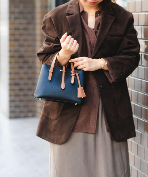 RODE SKO(ロデスコ)の「チャーム付ミニバッグ『Ssize』(ハンドバッグ・レディース・ピンク系その他/アイボリー/ライトグレー/ブラック系その他/ベージュ系その他/グレー系その他/モカ/ミント/ブルー・ONE)」の10枚目の写真