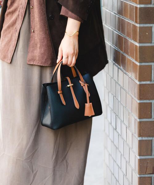 RODE SKO(ロデスコ)の「チャーム付ミニバッグ『Ssize』(ハンドバッグ・レディース・ピンク系その他/アイボリー/ライトグレー/ブラック系その他/ベージュ系その他/グレー系その他/モカ/ミント/ブルー・ONE)」の12枚目の写真