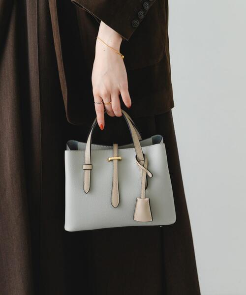 RODE SKO(ロデスコ)の「チャーム付ミニバッグ『Ssize』(ハンドバッグ・レディース・ピンク系その他/アイボリー/ライトグレー/ブラック系その他/ベージュ系その他/グレー系その他/モカ/ミント/ブルー・ONE)」の19枚目の写真