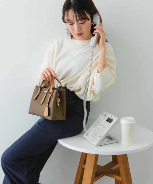 バッグ ur Deep blue leather Trunkaroo crossbody bag | Marni