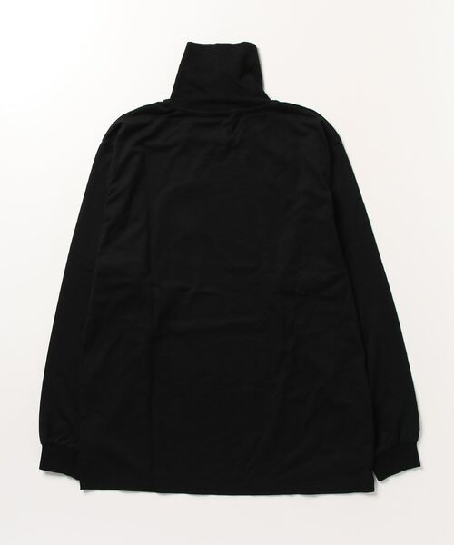 WELLDER（ウェルダー）の「Turtleneck T-Shirt（Tシャツ/カットソー・メンズ・ブラック・5）」の2枚目の写真