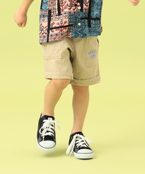 BEAMS mini（ビームスミニ）の「BEAMS mini / スマイル キャンプ ショーツ 23SS（90～150cm）（その他パンツ・キッズ・グリーン系その他4/インディゴブルー/ブラウン系その他/オレンジ系その他6・120/130/90/100/110/140/150）」の5枚目の写真