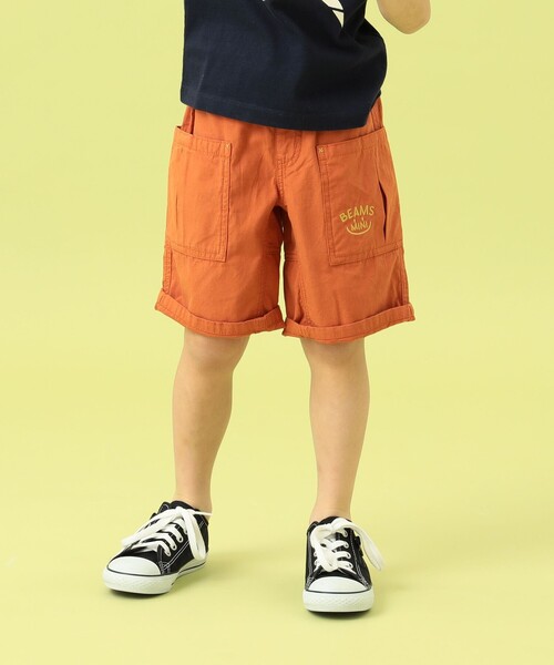 BEAMS mini（ビームスミニ）の「BEAMS mini / スマイル キャンプ ショーツ 23SS（90～150cm）（その他パンツ・キッズ・グリーン系その他4/インディゴブルー/ブラウン系その他/オレンジ系その他6・120/130/90/100/110/140/150）」の8枚目の写真