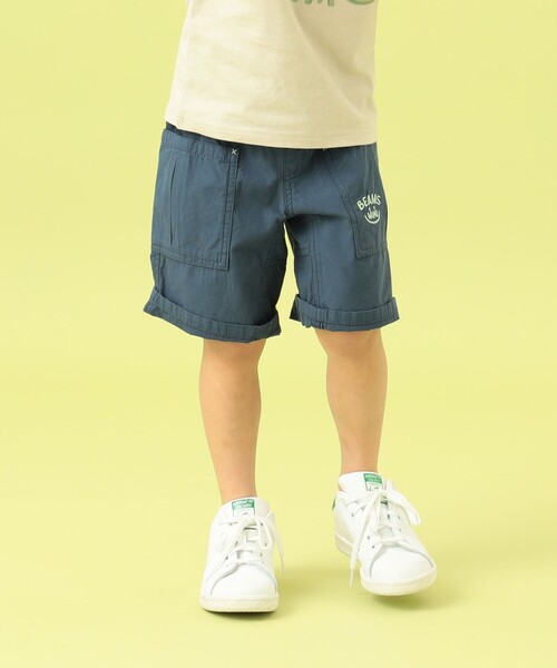 BEAMS mini（ビームスミニ）の「BEAMS mini / スマイル キャンプ ショーツ 23SS（90～150cm）（その他パンツ・キッズ・グリーン系その他4/インディゴブルー/ブラウン系その他/オレンジ系その他6・120/130/90/100/110/140/150）」の12枚目の写真