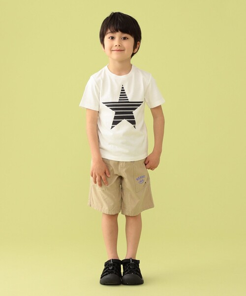 BEAMS mini（ビームスミニ）の「BEAMS mini / スマイル キャンプ ショーツ 23SS（90～150cm）（その他パンツ・キッズ・グリーン系その他4/インディゴブルー/ブラウン系その他/オレンジ系その他6・120/130/90/100/110/140/150）」の15枚目の写真