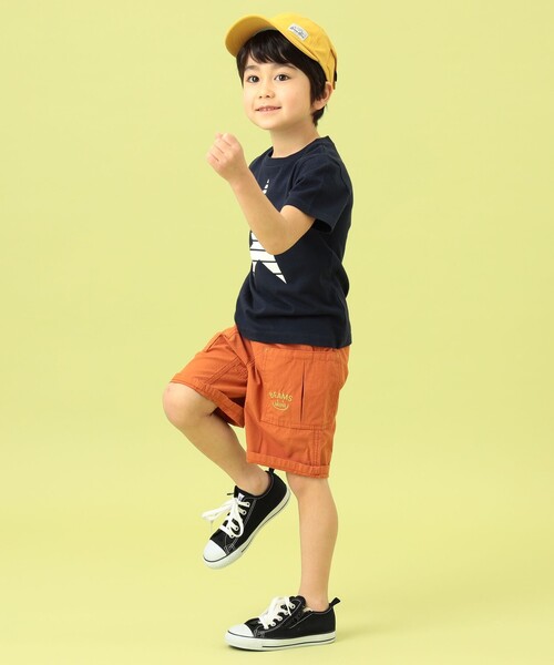 BEAMS mini（ビームスミニ）の「BEAMS mini / スマイル キャンプ ショーツ 23SS（90～150cm）（その他パンツ・キッズ・グリーン系その他4/インディゴブルー/ブラウン系その他/オレンジ系その他6・120/130/90/100/110/140/150）」の19枚目の写真