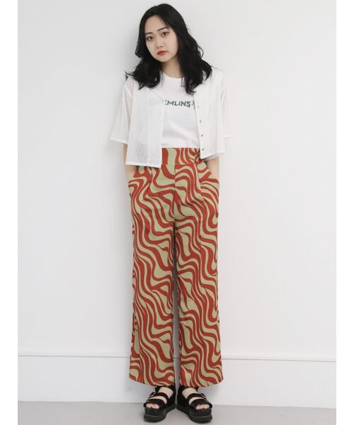 MURUA（ムルーア）の「クロスレースシャツ（シャツ/ブラウス・レディース・ホワイト/ブラック/ブルー・FREE）」の16枚目の写真