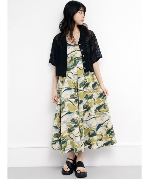 MURUA（ムルーア）の「クロスレースシャツ（シャツ/ブラウス・レディース・ホワイト/ブラック/ブルー・FREE）」の19枚目の写真