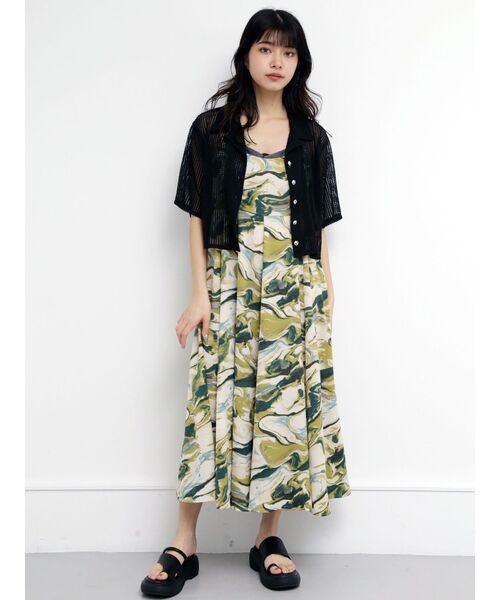 MURUA（ムルーア）の「クロスレースシャツ（シャツ/ブラウス・レディース・ホワイト/ブラック/ブルー・FREE）」の20枚目の写真