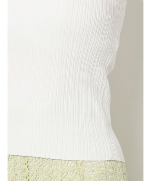 MERCURYDUO(マーキュリーデュオ)の「2WAYストラップチェンジリブニット(ニット/セーター・レディース・ピンク/オフホワイト/チャコールグレー/ブラック・FREE)」の11枚目の写真