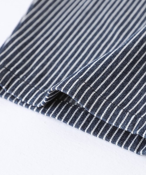 osharewalker（オシャレウォーカー）の「【廃盤】『コットンヒッコリーパンツ』（デニムパンツ・メンズ・ネイビー/アイボリー・M/L）」の15枚目の写真