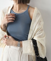 Chillfar | テレコカップ付きアメスリタンク(タンクトップ)