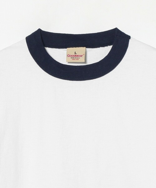 Goodwear（グッドウェア）の「Goodwear / Ringer Tee（Tシャツ/カットソー・メンズ・グリーン/ネイビー・MEDIUM/LARGE/X-LARGE）」の7枚目の写真