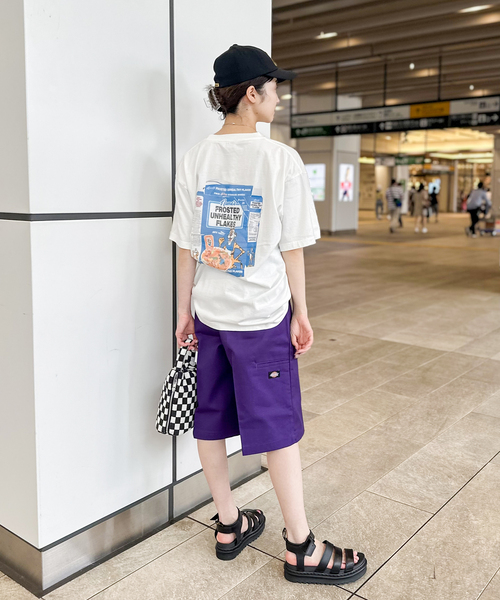 Dickies（ディッキーズ）の「【Dickies / ディッキーズ】42283 13インチポケットワークショーツ（その他パンツ・レディース・ホワイト/グリーン/ブラック/ダークグリーン/パープル・28）」の7枚目の写真