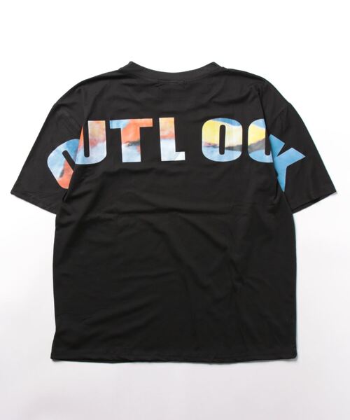 NinaetLina(ニナエリナ)の「バックプリント半袖カットソー(Tシャツ/カットソー・レディース・ホワイト/ブラック・M/L/XL)」の12枚目の写真