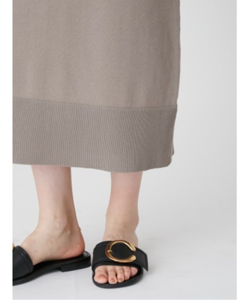 Mila Owen（ミラオーウェン）の「ハイネックハイゲージIラインニット  