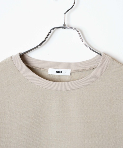WEGO（ウィゴー）の「WEGO/【セットアップ対応】リネンライク プルオーバーBIGシャツ（シャツ/ブラウス・メンズ・ベージュ/スミクロ・MEDIUM/LARGE）」の18枚目の写真
