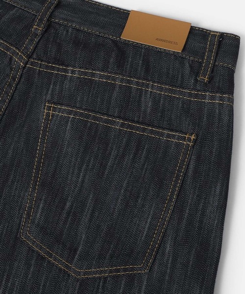 AVANDRESS（アバンドレス ）の「AVANDRESS／バックルワイドデニム 2199746（デニムパンツ・レディース・ブラック/インディゴブルー・SMALL/X-SMALL）」の18枚目の写真