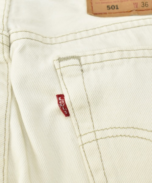 Levi's(リーバイス)の「【ヴィンテージ古着】90's Levi's / リーバイス 501 デニムパンツ ホワイトデニム USA製(デニムパンツ・メンズ・ホワイト・36)」の4枚目の写真