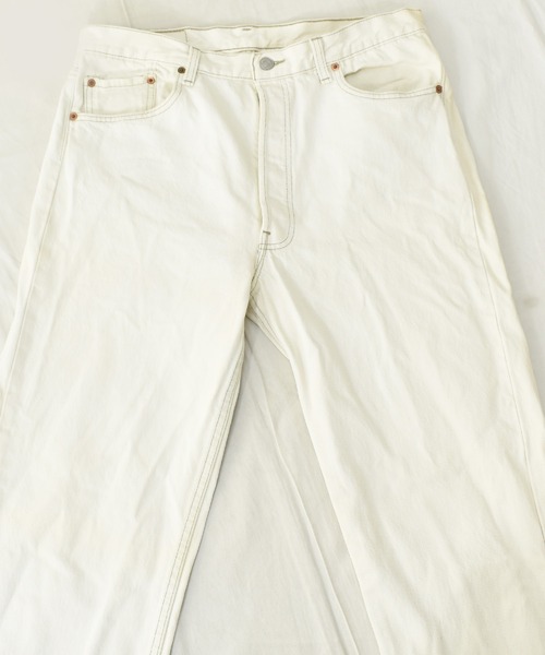 Levi's(リーバイス)の「【ヴィンテージ古着】90's Levi's / リーバイス 501 デニムパンツ ホワイトデニム USA製(デニムパンツ・メンズ・ホワイト・36)」の5枚目の写真