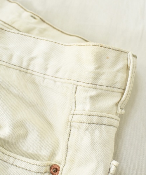 Levi's(リーバイス)の「【ヴィンテージ古着】90's Levi's / リーバイス 501 デニムパンツ ホワイトデニム USA製(デニムパンツ・メンズ・ホワイト・36)」の10枚目の写真
