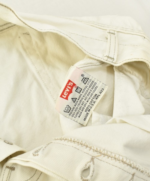 Levi's(リーバイス)の「【ヴィンテージ古着】90's Levi's / リーバイス 501 デニムパンツ ホワイトデニム USA製(デニムパンツ・メンズ・ホワイト・36)」の16枚目の写真